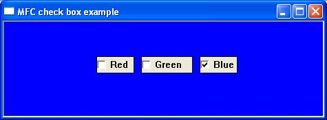 MFC Check Box Image