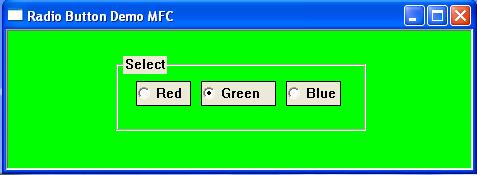 MFC Radio Button Image