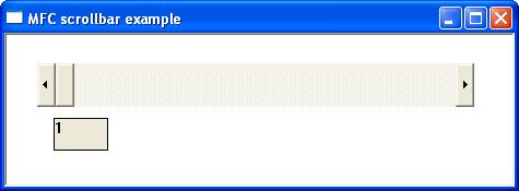 MFC Scrollbar Image